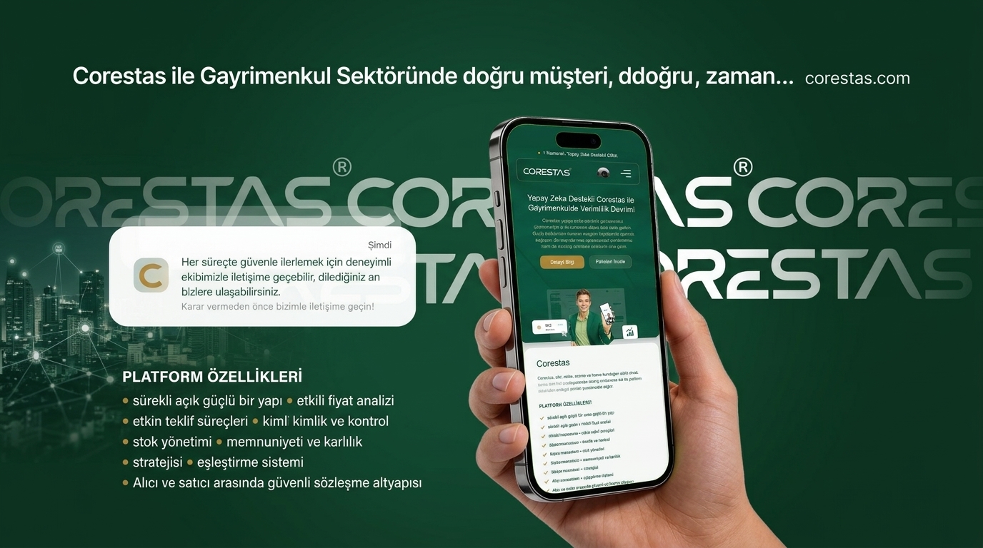Doğru Müşteri, Doğru Fiyat, Doğru Zaman: Corestas ile Gayrimenkul Yönetiminde Akıllı Çözümler