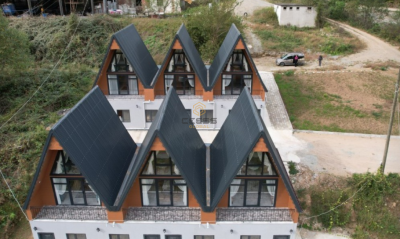 TRABZON ÇAYKARA'DA DOĞA MANZARALI SATILIK BUNGALOV TESİSİ