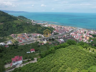 ÇARŞIBAŞI BÜYÜKDERE'DE DENİZ VE DOĞA MANZARALI SATILIK ARSA