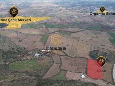 ÇANAKKALE EZİNE’DE – GIDA OSB’YE YAKIN, YÜKSEK PRİM POTANSİYELLİ 15.923 m² ARSA