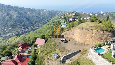 TRABZON UĞURLU'DA SATILIK DENİZ MANZARALI ARSA