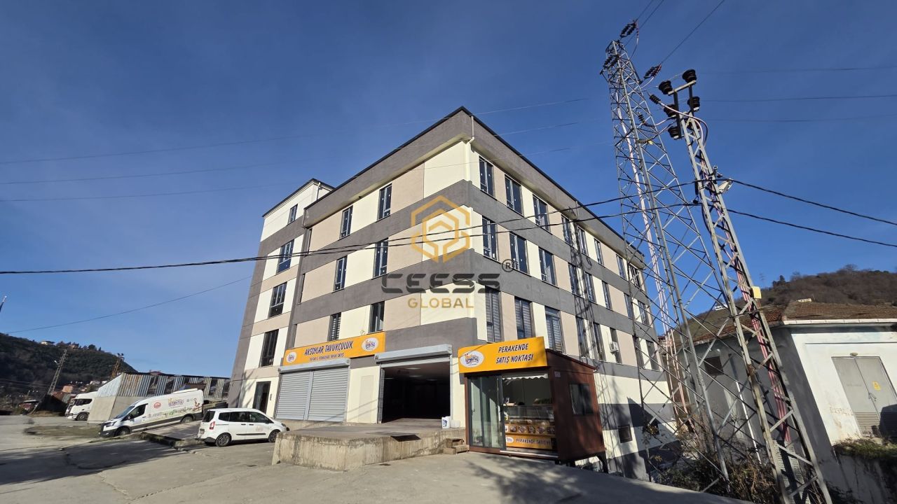TRABZON YOMRA'DA ANA YOL ÜZERİNDE 600 M2 KİRALIK İŞYERİ