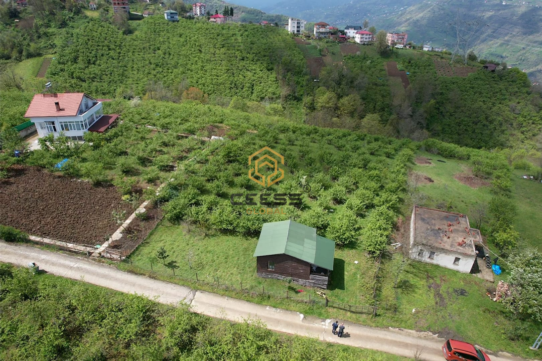 AKÇAABAT DEMİRCİDE DENİZ MANZARALI 4136 M² SATILIK ARSA