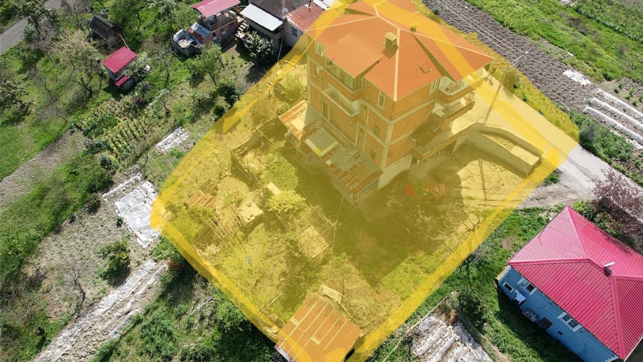 TRABZON BEŞİRLİ'DE SATILIK 557 M2 ARSA VE 4 KATLI BİNA